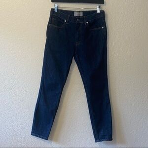 Everlane Mid Rise Skinny Dark Wash‎ Jeans